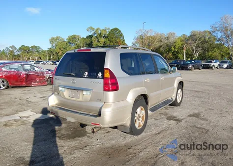 2007 Lexus Gx 470 z USA, uszkodzony, nr VIN JTJBT20X370142097